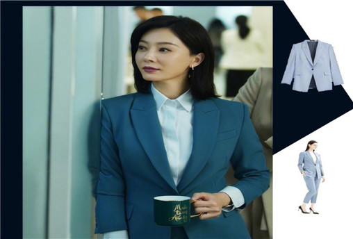 成熟女性超西裝！陳數演繹精英職場風穿搭，幹練優雅又有範兒